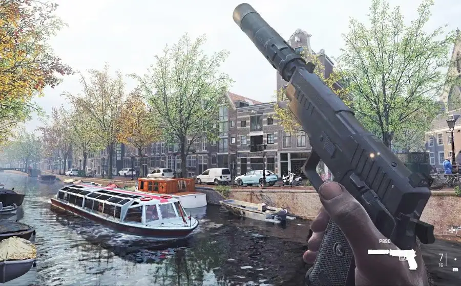 Пугающе реальный Амстердам: локацию Call of Duty: Modern Warfare 2 сравнили с настоящим городом