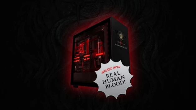 Blizzard разыграет игровой ПК, наполненный человеческой кровью