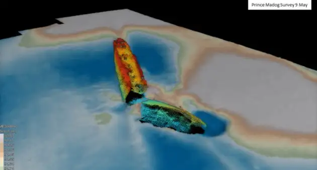 В Ирландском море нашли пароход «Месаба», который послал предупреждение «Титанику»
