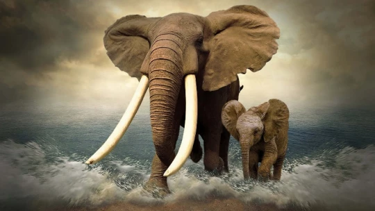 PNAS: Дикие слоны, по-видимому, были одомашнены не людьми