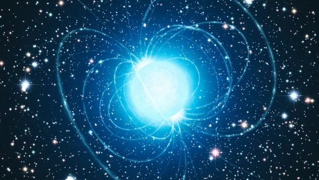 Нейтронная звезда с неровностями испускает гравитационные волны